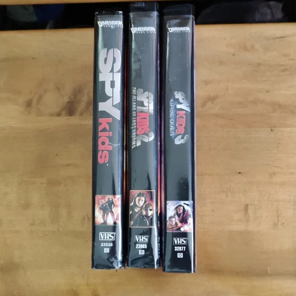 Dimension Home Video 3 Lot (1,2,3) Editions Of Spy Kids VHS Tapes - Picture 2 of 14